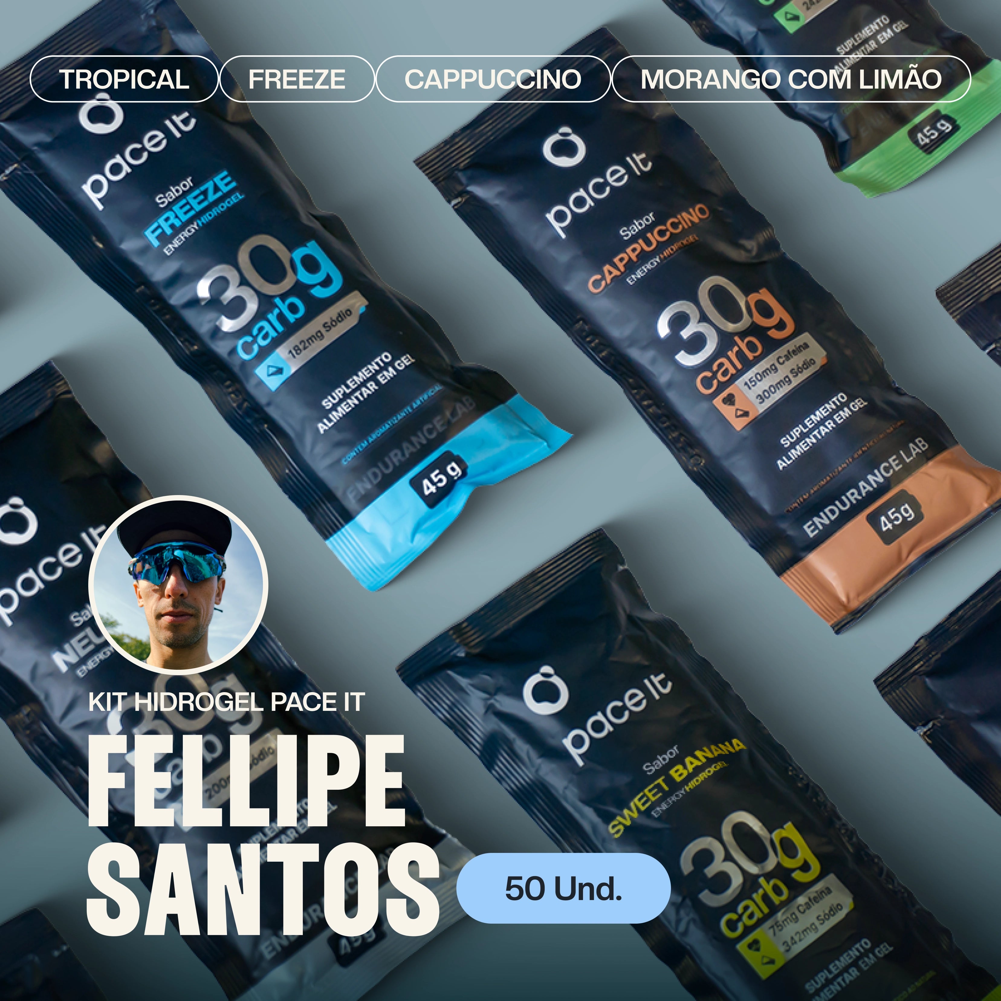 Kit Fellipe Santos (50 Und)