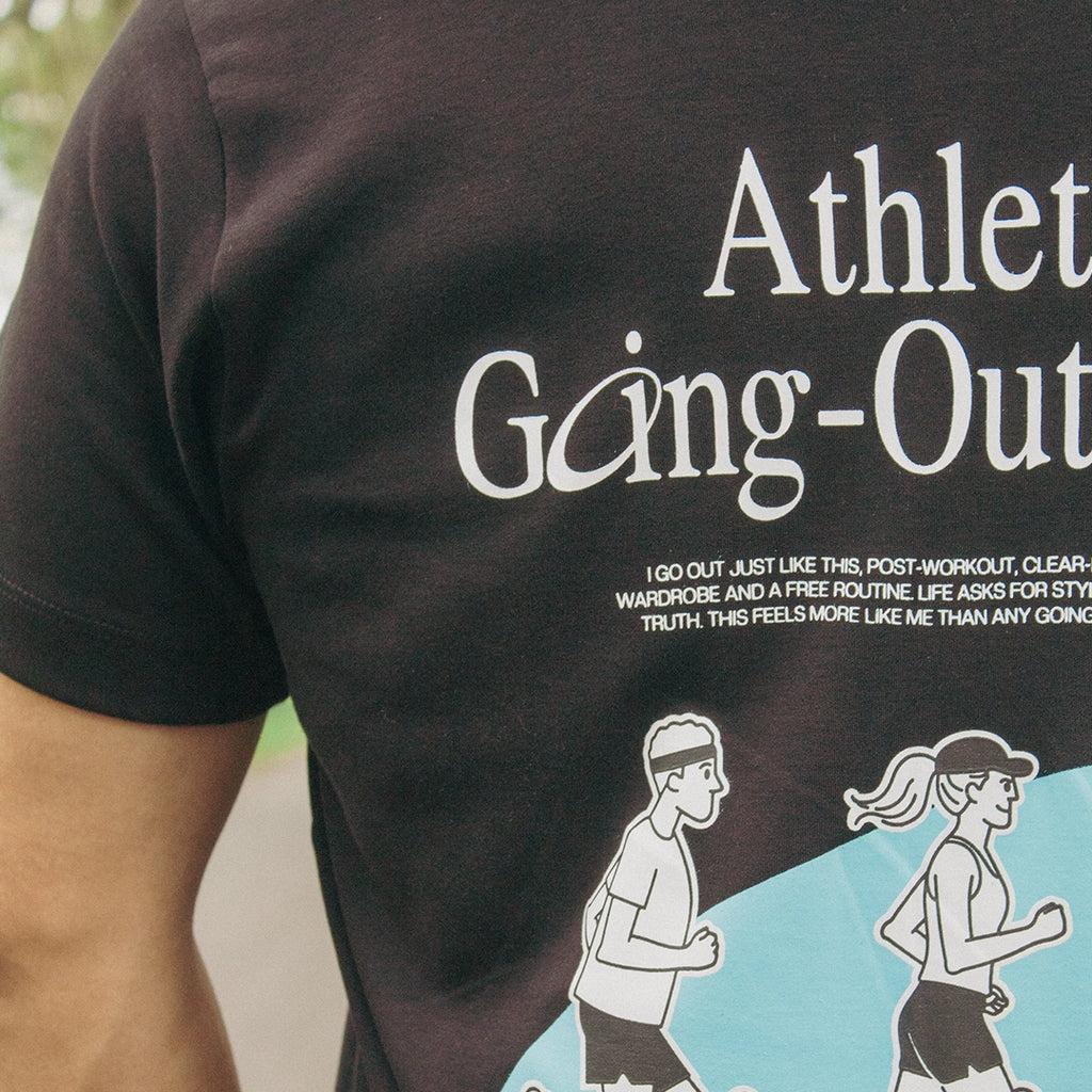 Camiseta Casual - Athlete’s Going Out T-Shirt