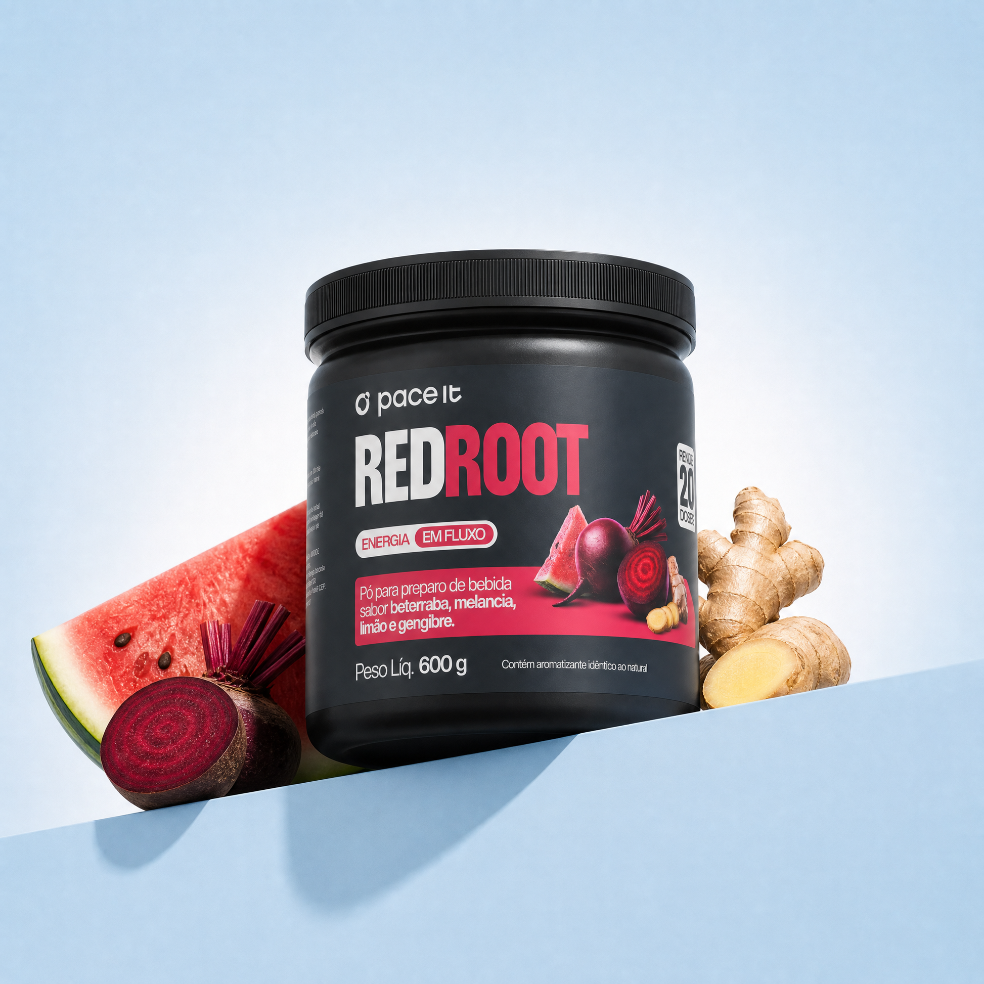 ‍REDROOT 465 - Pré/Intra-treino Natural (10% off)