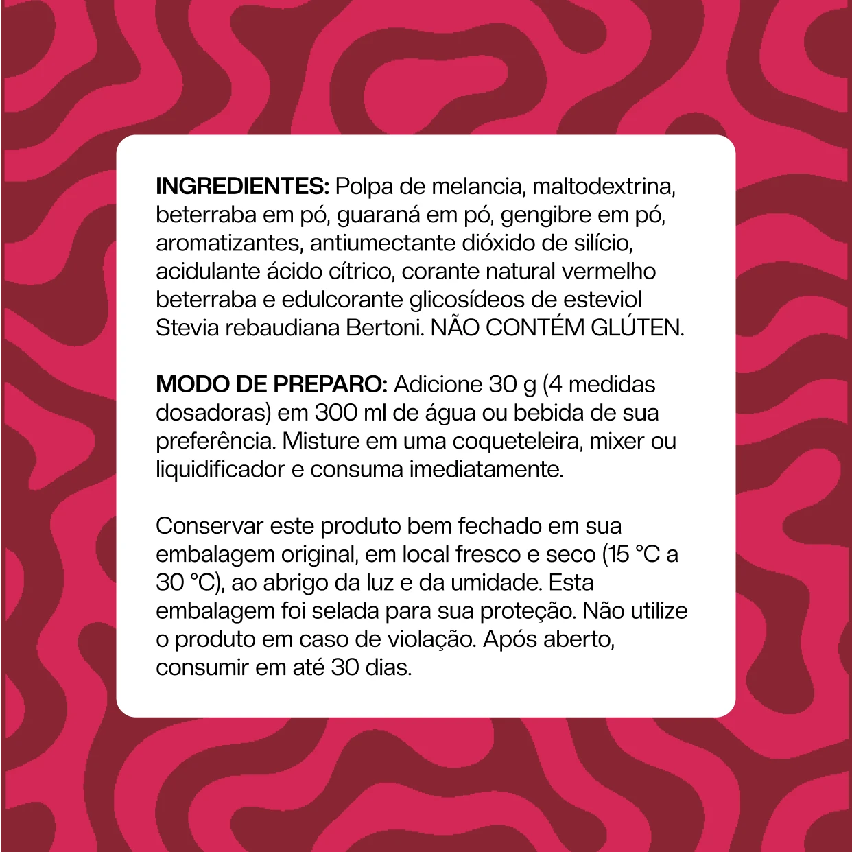REDROOT 465 - Pré/Intra-treino Natural